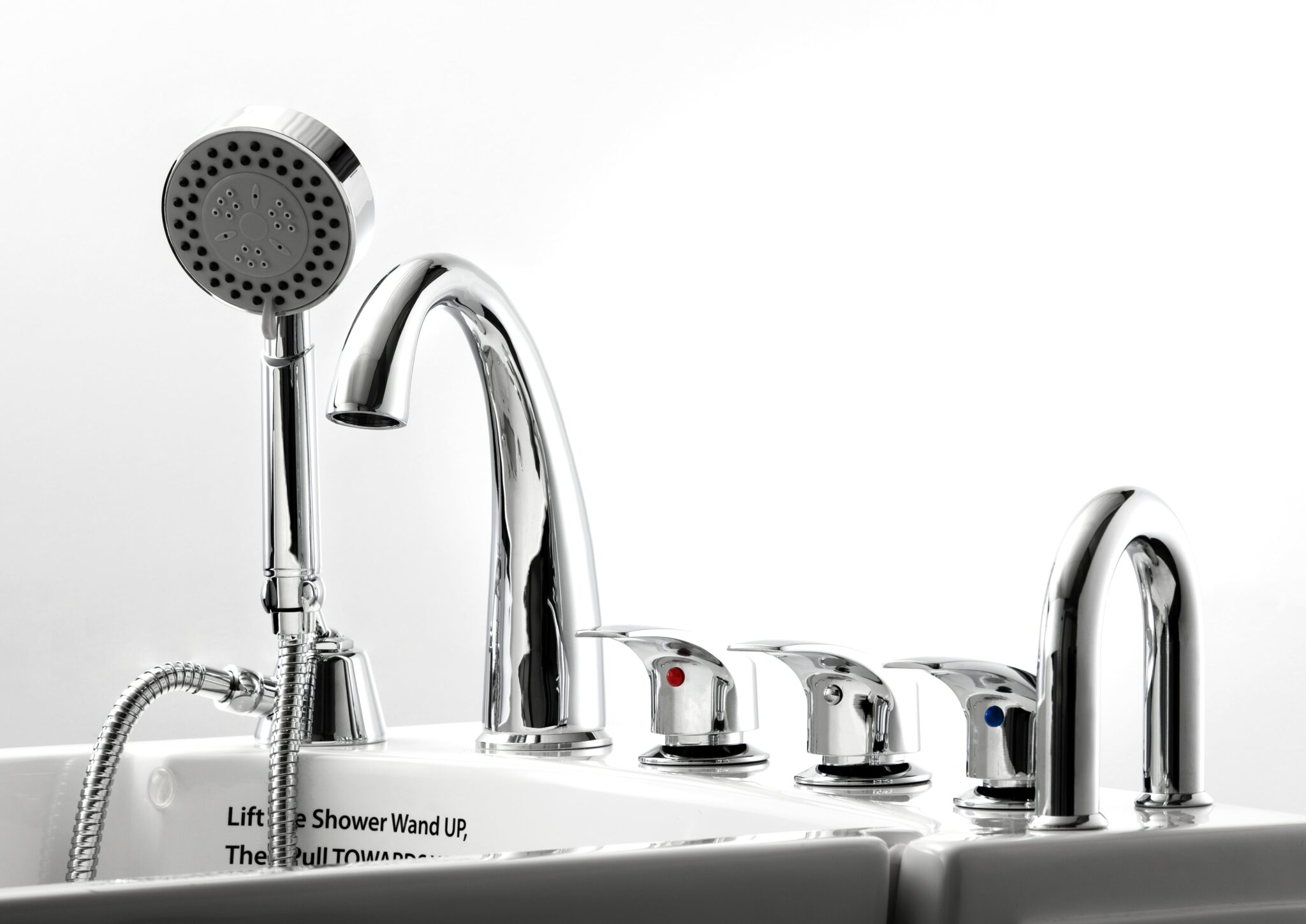 Walkin Bathtub with Walk in Faucet & Seat Cushion American Tubs